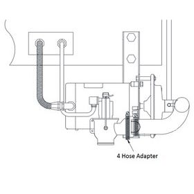 MUELLER ELECTRIC DRAIN ADAPTER 2" X 2.1875"