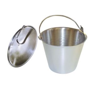SS 16QT PAIL & LID COMBO