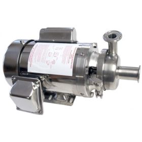 4" MILK PUMP WITH 1HP STERLING STAINLESS STEEL MOTOR 1 PHASE