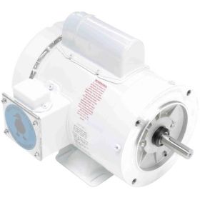 Leeson 1 HP 240V Washguard Motor – Stainless Shaft