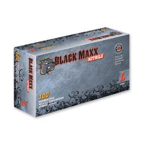 NITRILE GLOVES - BLACK MAXX