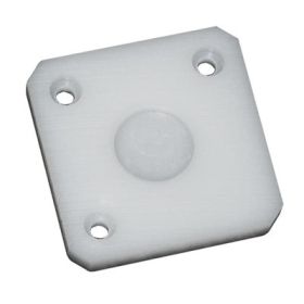 DELRIN PAD FOR HOSE SUPPORT EA