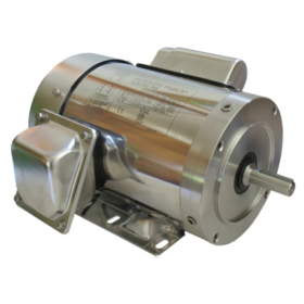 Sterling 1 HP 1800 RPM Motor — 56C, 1-Phase, TEFC