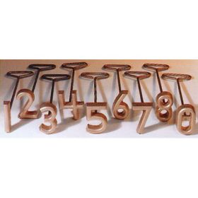 Freeze Branding Irons Set (2" 0–8) – Livestock ID Tools