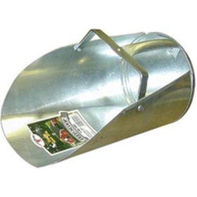 3QT GALVANIZED SCOOP