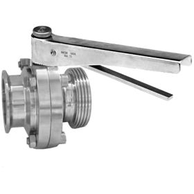 3" VALVE CLAMP TO THREAD - CLAMP HANDLE