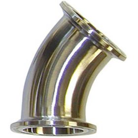 2" Tri-Clamp 45° Elbow – Sanitary Stainless