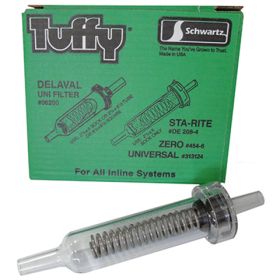 PF1  IN LINE MILK FILTER/STRAINER 6"