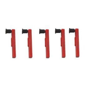 Red Pen for Chart Recorder – 5 Pack, 0.40" Nib Length
