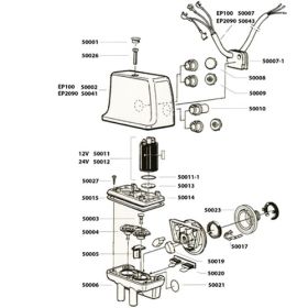 REPLACEMENT DELATRON CENTER WEDGE FOR BASE