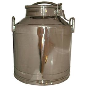 5.5 GAL SS MILK CAN TOGGLE LID