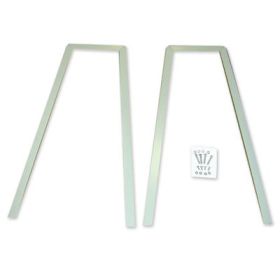 Powder-Coated Wash Tank Legs – 34" Height Pair