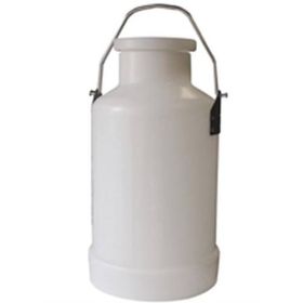 WHITE POLY BUCKET WITH LID 80#