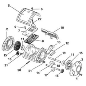 INTERPULS DIAPHRAGM PLATE