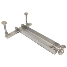 STAINLESS ADJUSTABLE T BRACKET