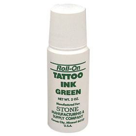 2 oz Green Roll-On Livestock Tattoo Ink