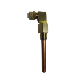 ELBOW WITH 1/4" BRASS TUBE FOR DL78