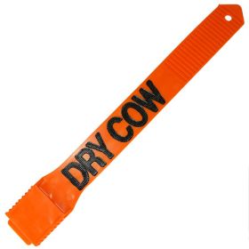 PVC LEG BAND ORANGE DRY COW