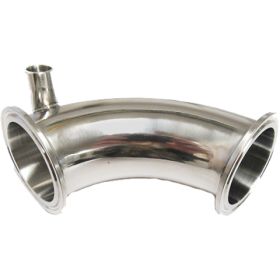 2" ELBOW WITH 9/16" OD RIGHT HANDED OUTLET