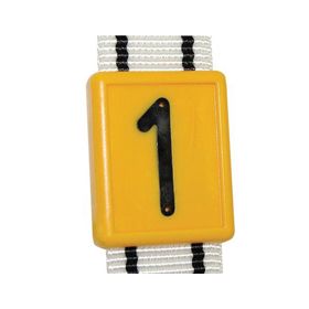 YELLOW NUMBER FOR COLLAR