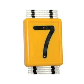 YELLOW NUMBER FOR COLLAR