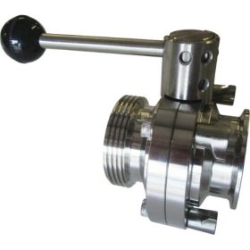 2" VALVE CLAMP TO THREAD - PULL HANDLE