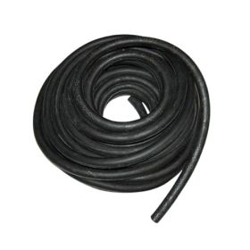 50' Premium Black Rubber Milk Hose 7/16" ID