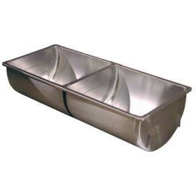 29" x 23" Double Stainless Steel Wash Sink – 46 Gallon