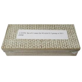 Masport M5 Vacuum Pump Vanes | 4-Piece Set