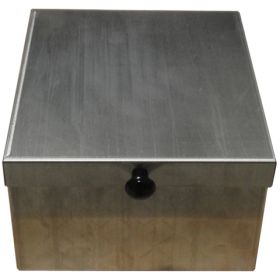 Stainless Steel Dispenser for 6.5" Round Disk Filters