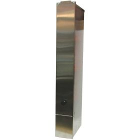 Stainless Steel Filter Dispenser for 3" x 24" Filter Socks