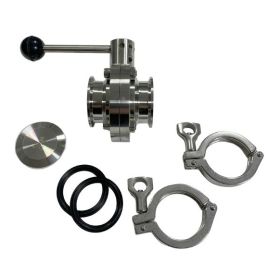MilkPlan Standard Valve Kit – 2" Tri-Clamp Outlets